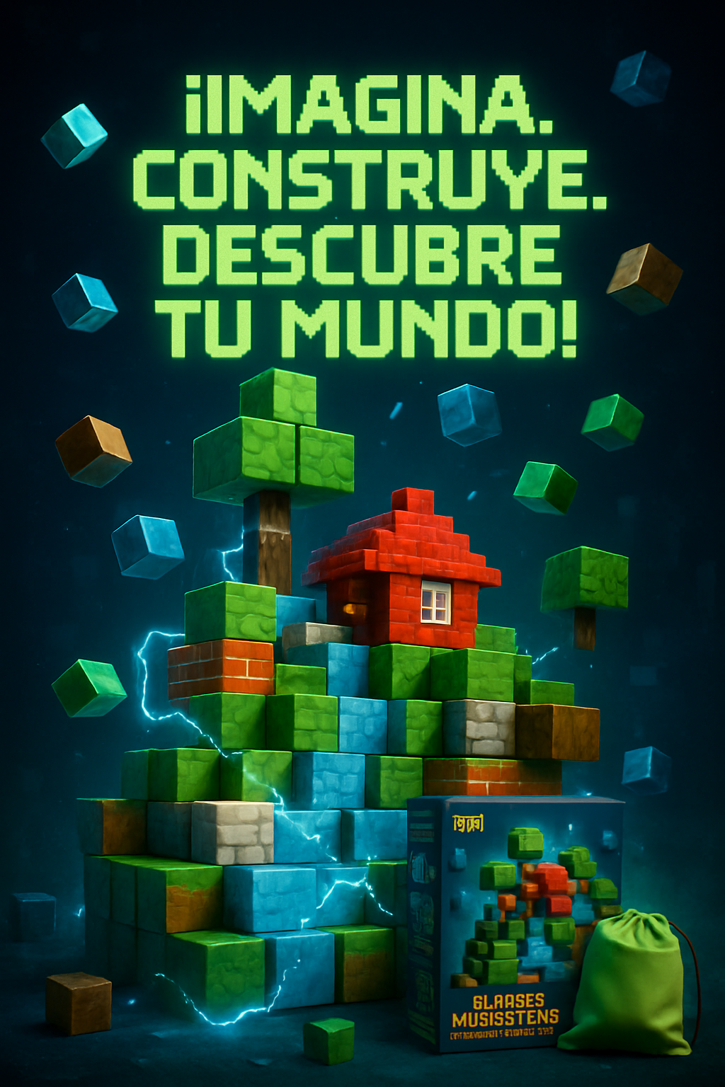 BLOQUES MINECRAFT MAGNETICOS