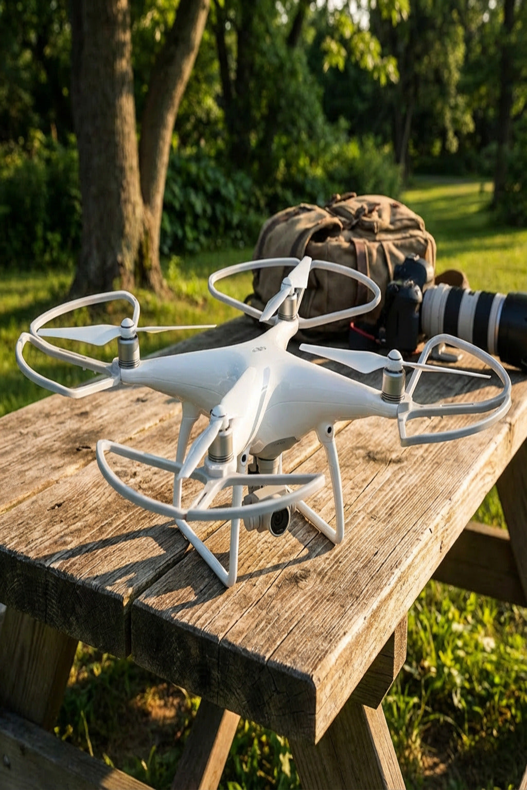 Dron Blanco Profesional Camara Full HD