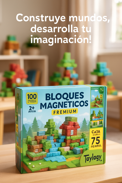 BLOQUES MINECRAFT MAGNETICOS