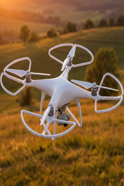 Dron Blanco Profesional Camara Full HD