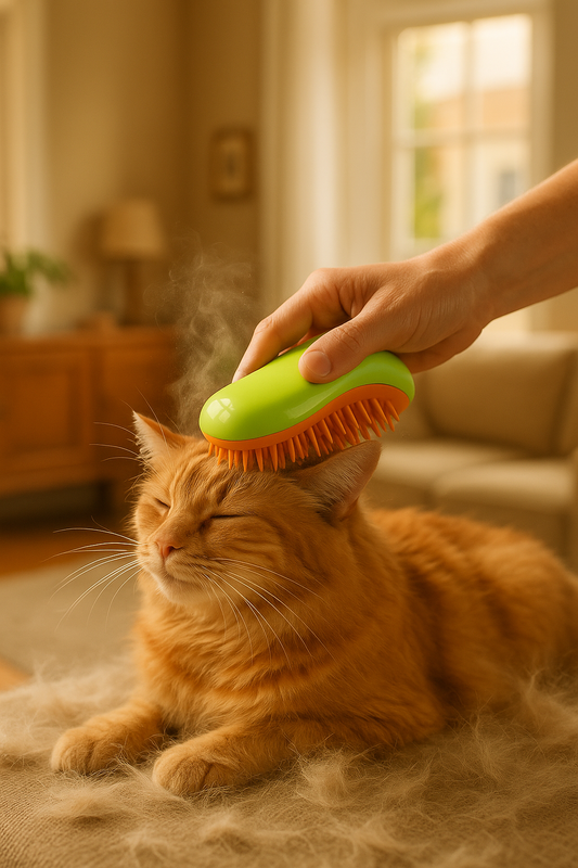 CEPILLO VAPOR PARA MASCOTA