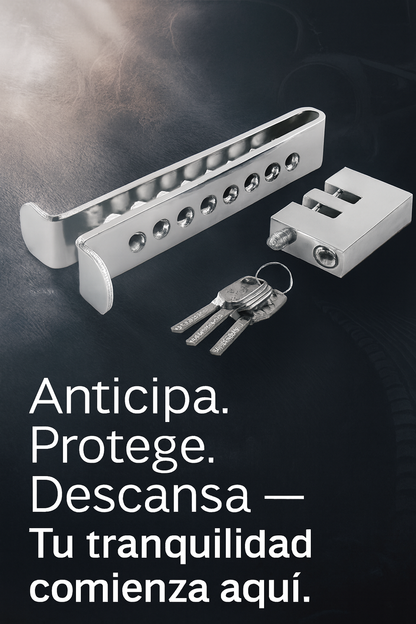 TRABA PEDAL AUTO ANTIROBO