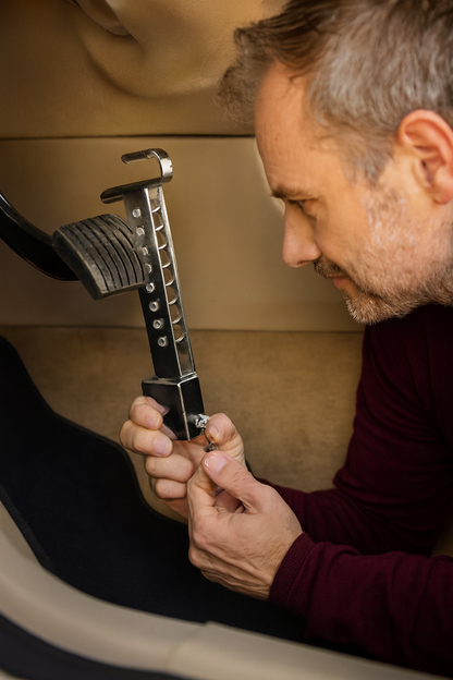 TRABA PEDAL AUTO ANTIROBO