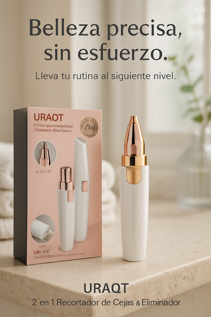 DEPILADOR FACIAL 2 EN 1 PORTATIL