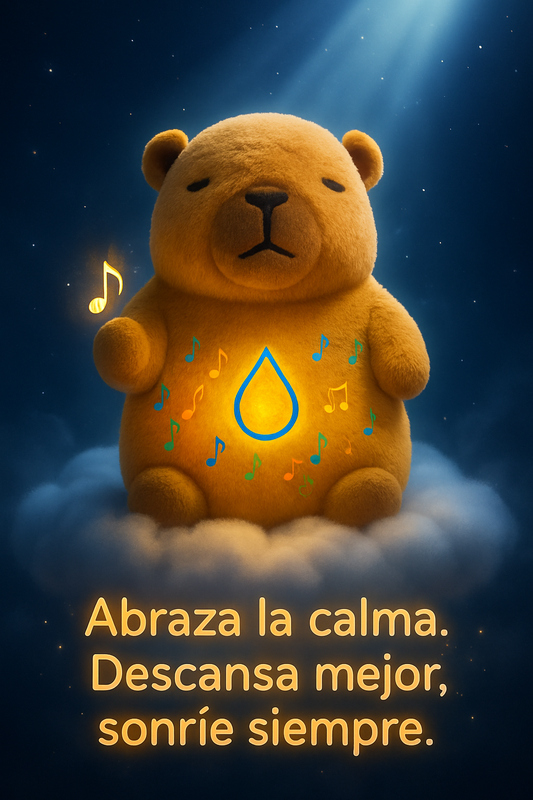 PELUCHE CAPIBARA MUSICAL